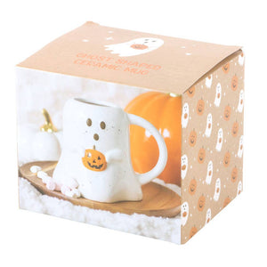 Pumpkin Ghost Mug