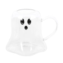 Load image into Gallery viewer, Clear Ghost Glass Cold Brew Mug