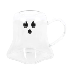 Clear Ghost Glass Cold Brew Mug