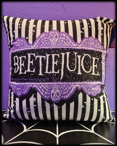 18" Beetle Throw pillow