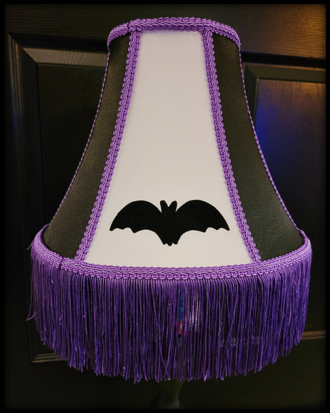 B&W Panel Bat Lampshade