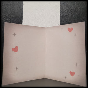 Betty's Heart Notecard