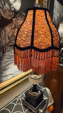 Load image into Gallery viewer, Gold &amp; Black Lace Lamp
