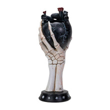 Load image into Gallery viewer, Black Heart Skeleton Hand Planter.