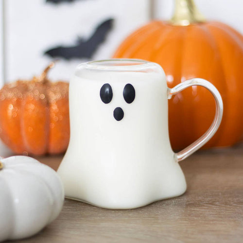 Clear Ghost Glass Cold Brew Mug