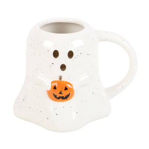 Pumpkin Ghost Mug