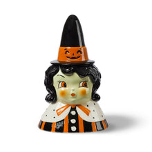 Load image into Gallery viewer, Johanna Parker Carnival Cottage Witch Cookie Jar