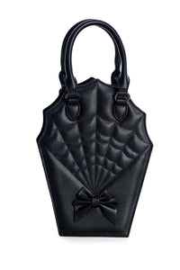 Black Coffin Mini Bag