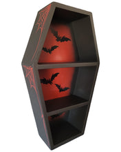 Load image into Gallery viewer, 25&quot;. Pinstriped Coffin Shelf