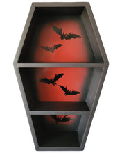 Load image into Gallery viewer, 25&quot;. Pinstriped Coffin Shelf