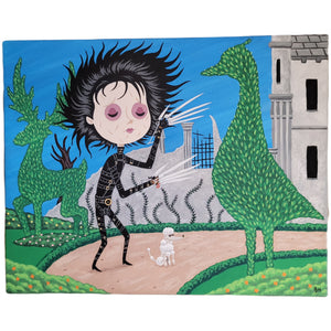 20"x16" Edward Scissorhands by Ben Montes