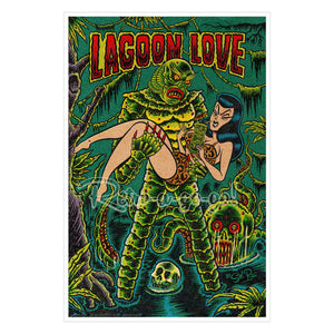 Lagoon Love 12" x 18" Print