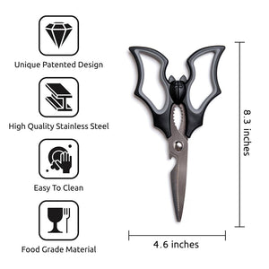 Bat Kitchen Scissors