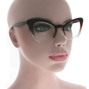 Ombre Clear Cateye Frames