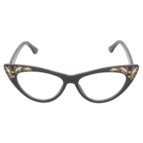 Clear Carolyn Cateye Frames