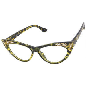 Clear Carolyn Cateye Frames