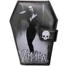 Load image into Gallery viewer, Vampira Coffin Shaped Wallet