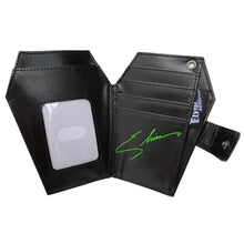 Load image into Gallery viewer, Elvira Green Leopard Coffin Wallet