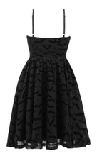 Load image into Gallery viewer, Black Bat Dress