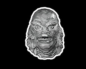 3"Creature Sticker