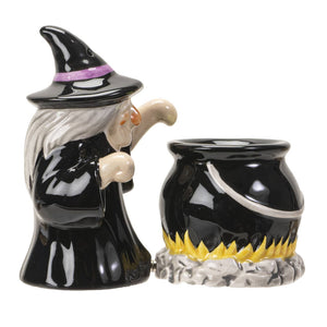 Witch Cauldron S&P Shakers