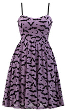 Load image into Gallery viewer, Purple Bat Dress