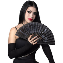 Load image into Gallery viewer, Vampira Hand Fan