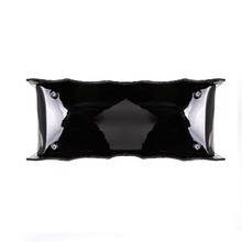 Load image into Gallery viewer, Black Damask Bat Shaped Bag