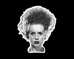 3" Bride Sticker