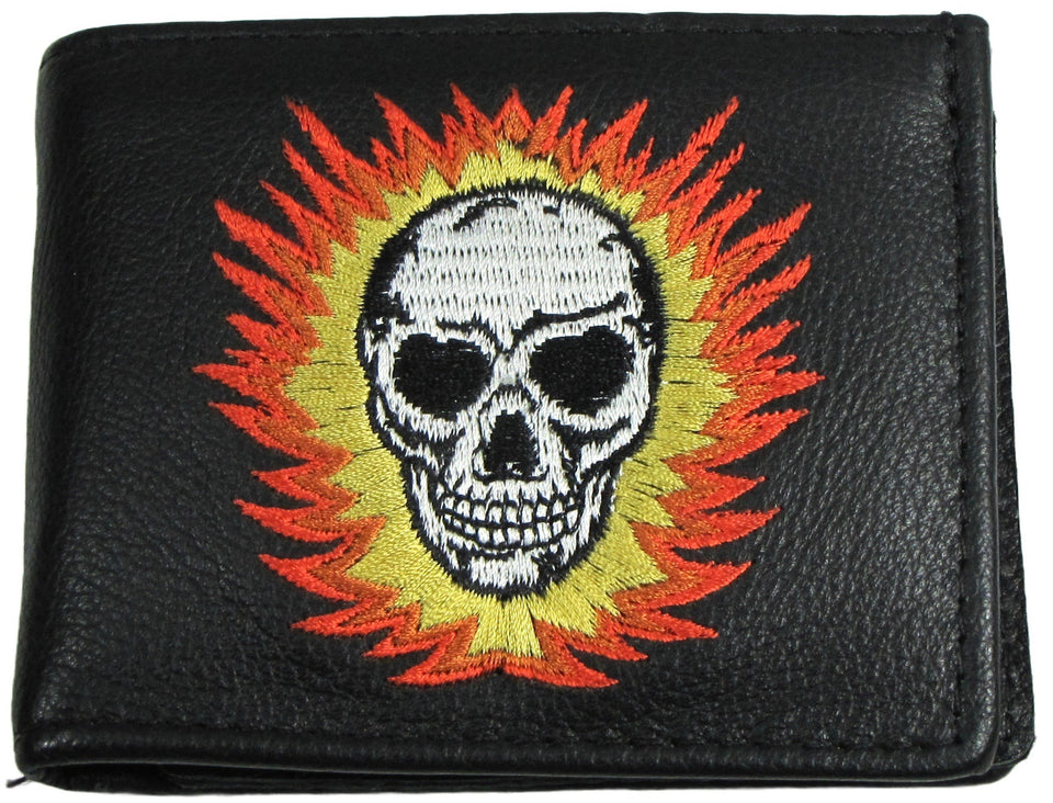 Skull Leather Wallet