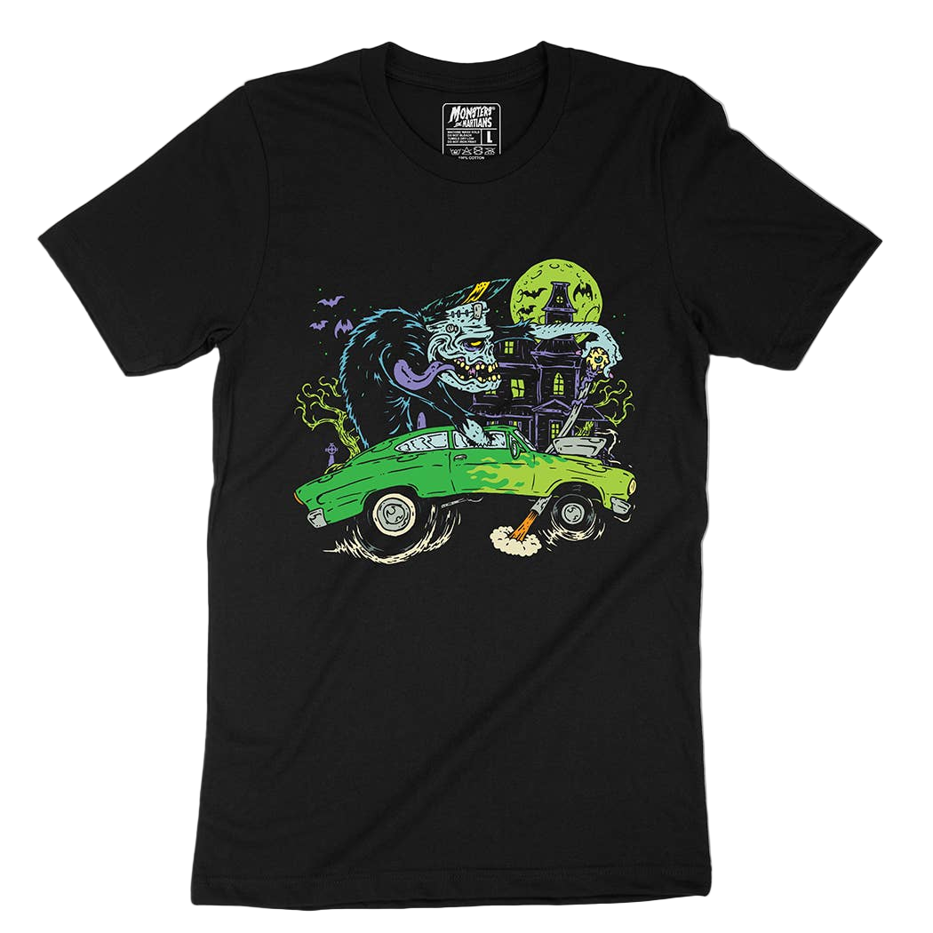 Frankenstein Hotrod Tee