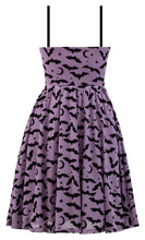 Load image into Gallery viewer, Purple Bat Dress