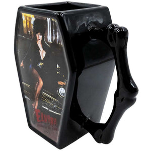 Elvira Mobile Coffin Mug