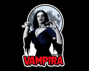 5" Vampira Sticker
