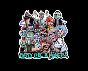 5" Mad Monster Sticker
